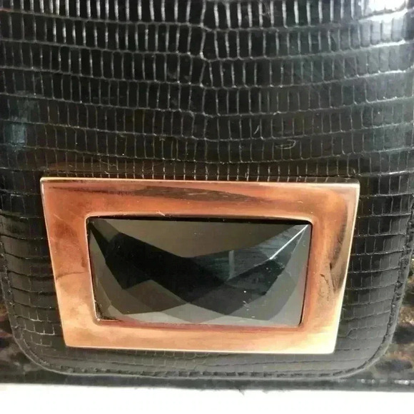 Kara Ross NY python clutch - Picture 2 of 15